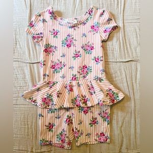 DotDotSmile Girls Romper, Size 5/6